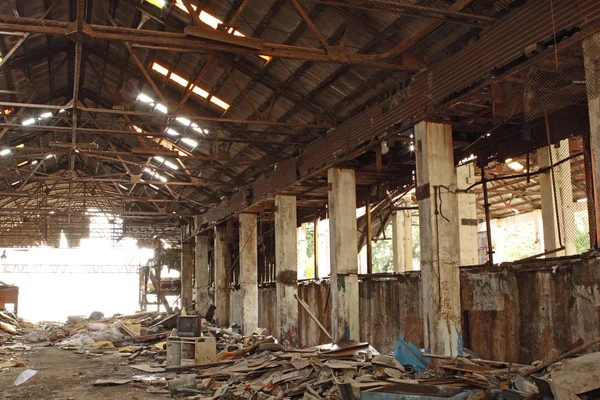 Abandoned Industrial Furnace — Stock Photo, Image