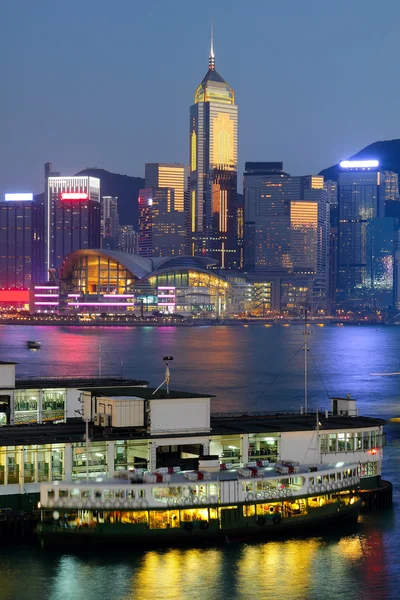 Moderní město Hong kong — Stock fotografie