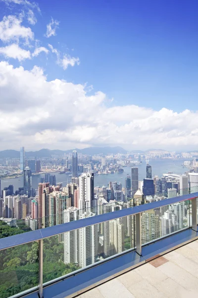 Hong kong skyline — Foto Stock