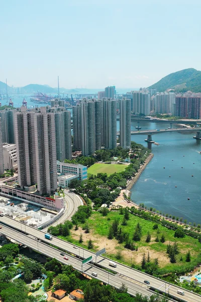 Hong kong modern stad — Stockfoto