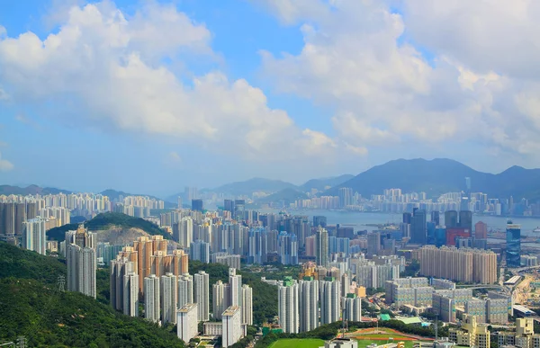 Hong kong city w dzień — Zdjęcie stockowe