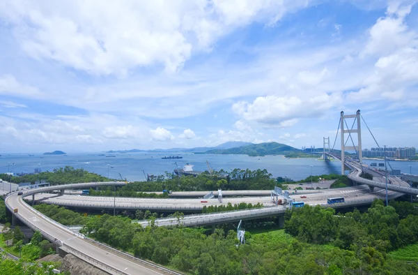 Autostrada di giorno — Foto Stock