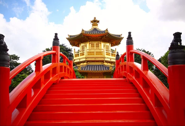 Chi lin klasztoru, hong kong — Zdjęcie stockowe