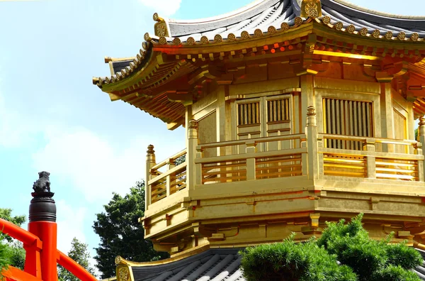 Pawilon absolutnej doskonałości w nan lian ogród, hong kon — Zdjęcie stockowe