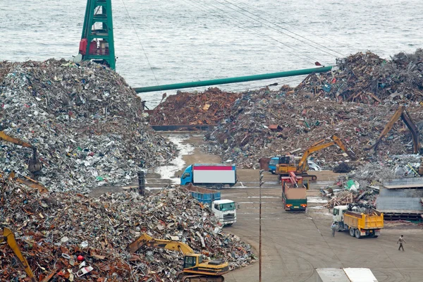 Recycling von Schrottplätzen — Stockfoto