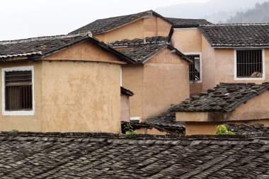 Çin'in Fujian tulou özel mimarisi