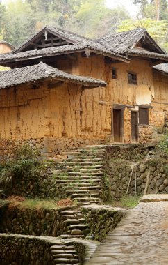 Çin'in Fujian tulou özel mimarisi