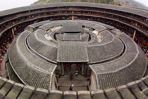 stock image Fujian tulou-special architecture of china