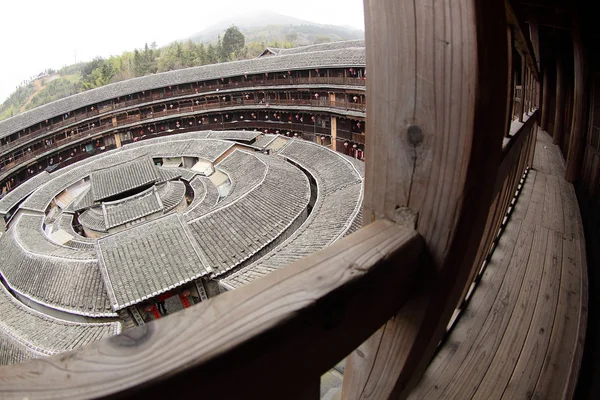 Fujian tulou-special architecture of china — Stock Photo, Image