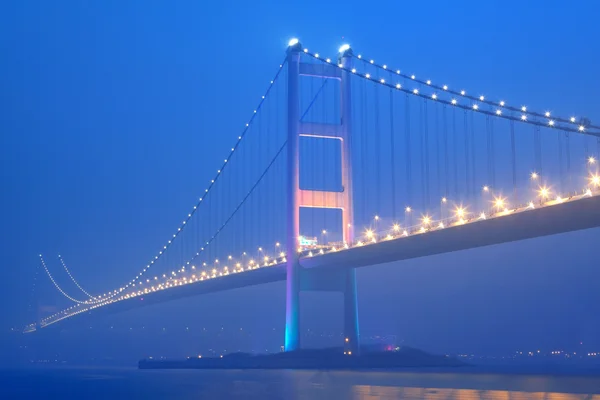 Tsing ma bridge — Stok fotoğraf