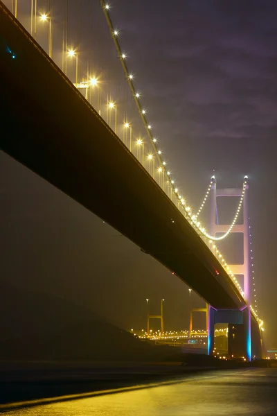 Tsing ma Brücke — Stockfoto