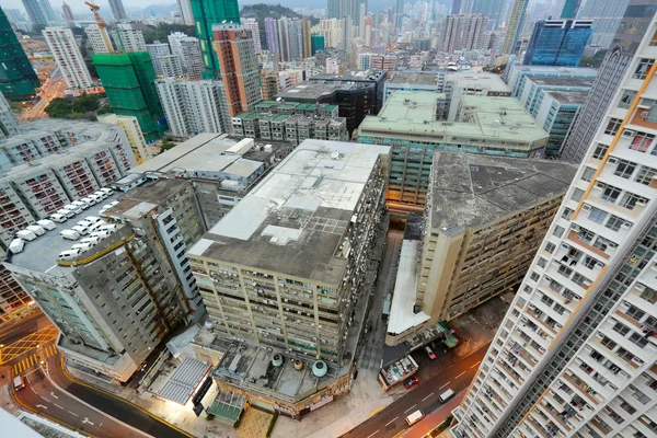 Stadt in Hongkong am Tag — Stockfoto