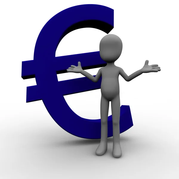 Krize eura — Stock fotografie