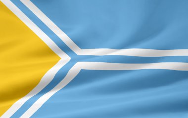 tuva - Rusya Cumhuriyeti bayrağı