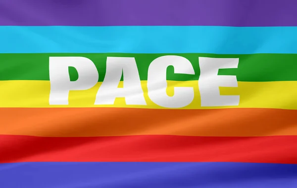 Peace Flag - Version 2 — Stock Photo, Image