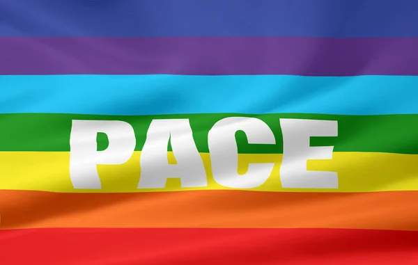 Bandiera della Pace - Versione 1 — Foto Stock