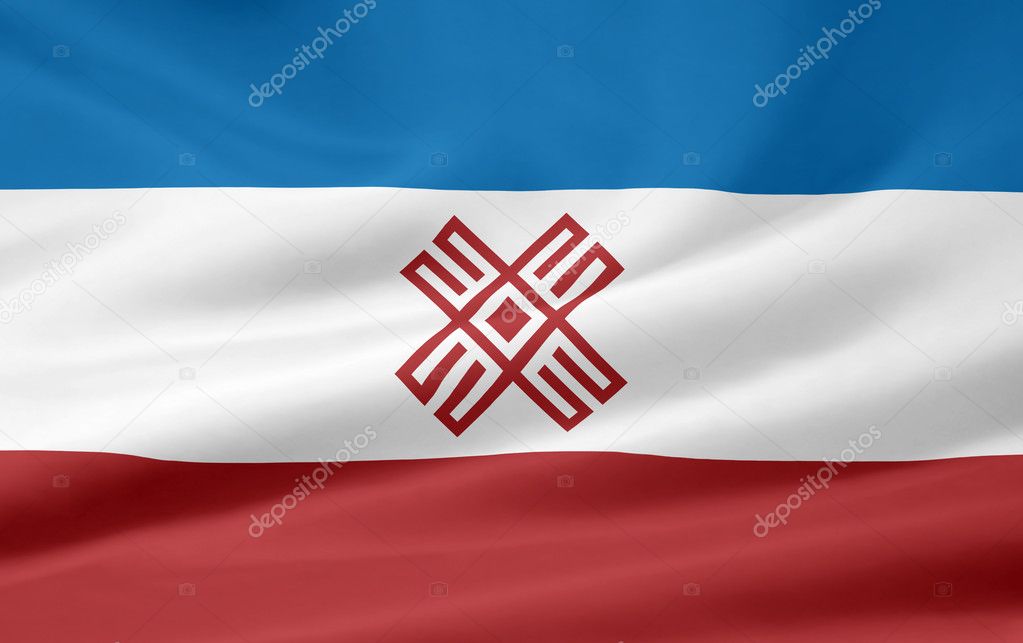 Flag of the Republic of Mari El - Russia