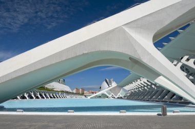 The City of Arts and Sciences Valencia clipart