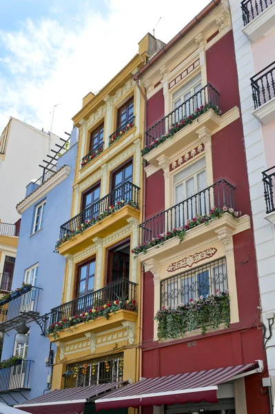 Rumah Kota Spanyol — Stok Foto