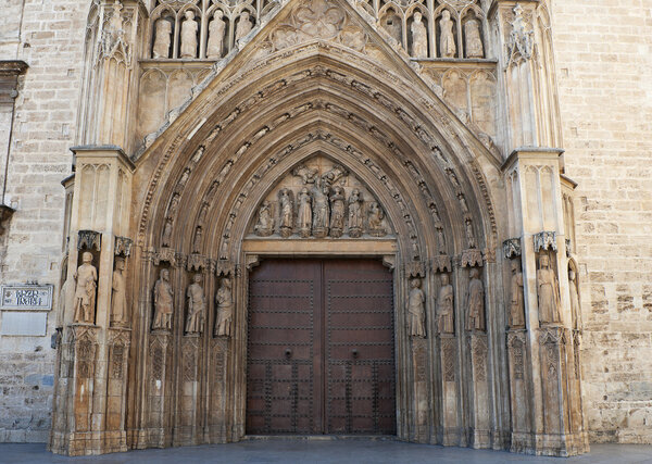 Rear Entrance to Valencia Cathedral