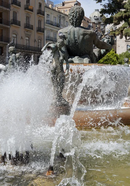 Fontana di Turia Valencia — Foto Stock