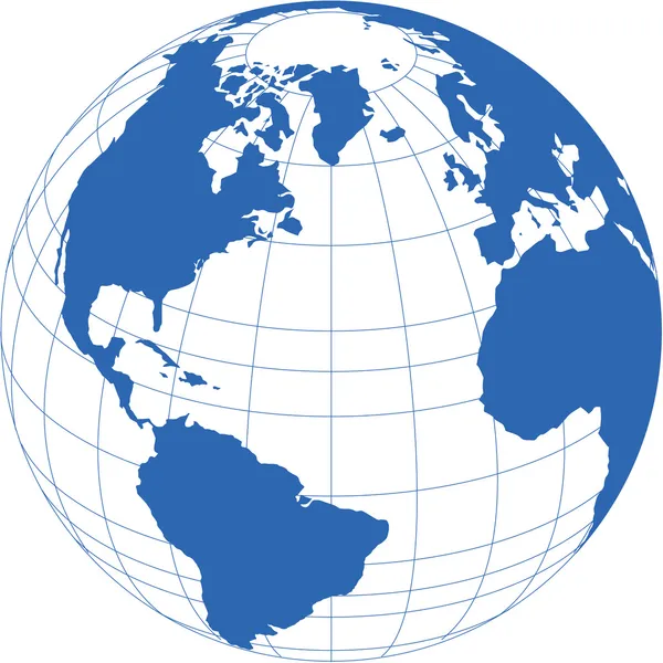 Globe d'image vectorielle — Image vectorielle