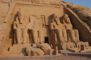 Abu Simbel colossus clipart