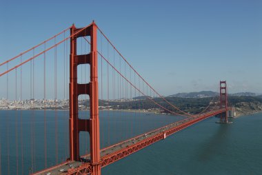 Golden Gate and San Francisco clipart