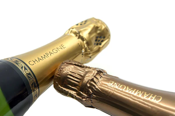 Champagne contro Champagne — Foto Stock