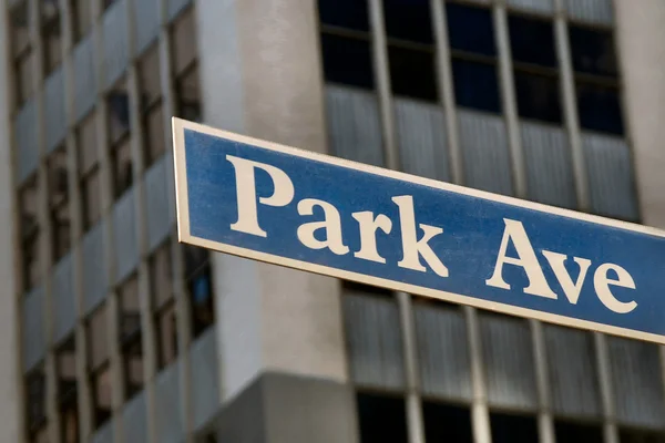 Park avenue — Stockfoto