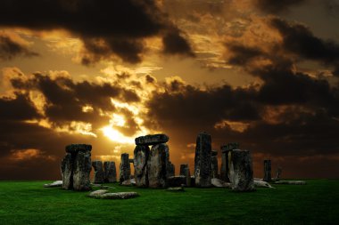 Stonehenge ruins clipart