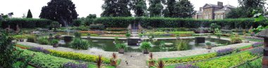 Sunken Garden, Kensington Palace, London clipart