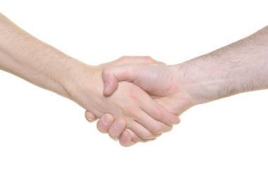 Hand shake clipart