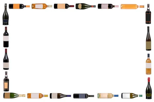 Borosüvegek összetétele — Stock Fotó