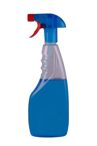 Blaues Spray isoliert — Stockfoto