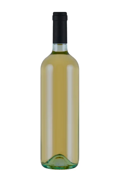 Flaska vin med ingen etikett — Stockfoto
