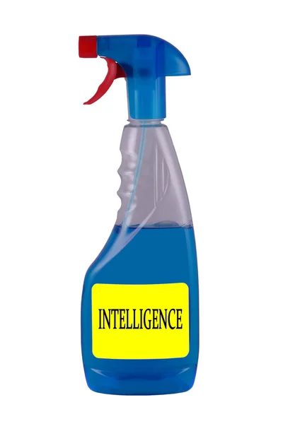 Intelligens spray isolerade — Stockfoto