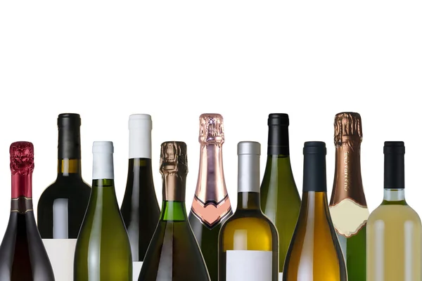 Bottles of wine — Stock Photo, Image