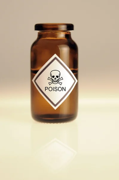 stock image Poison bottle