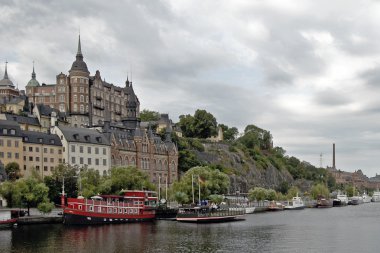 View of Stockholm clipart