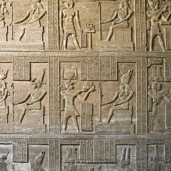 Hieróglifos egípcios — Fotografia de Stock