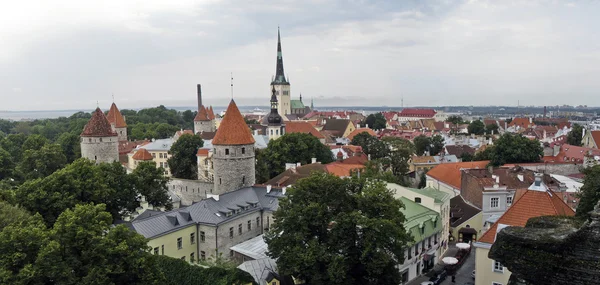 stock image Tallin view