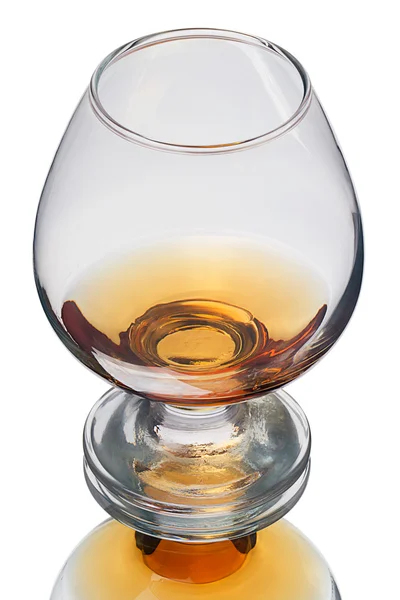 Brandy vidro em branco — Fotografia de Stock