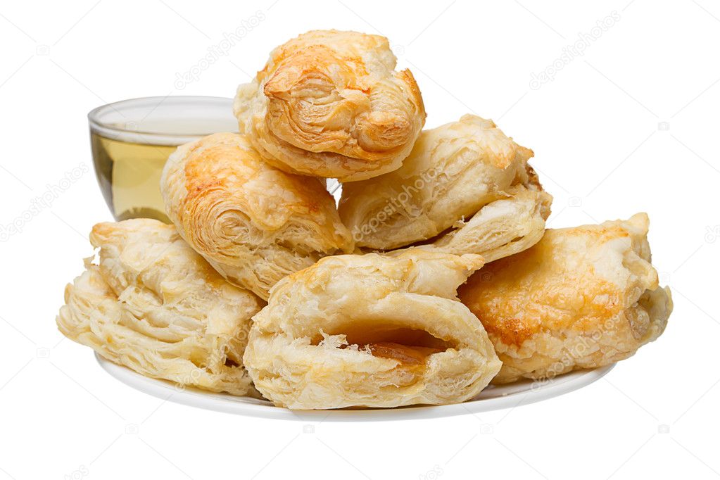 Puff pastries with jam