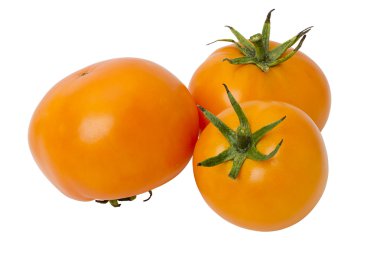 Three orange tomato clipart