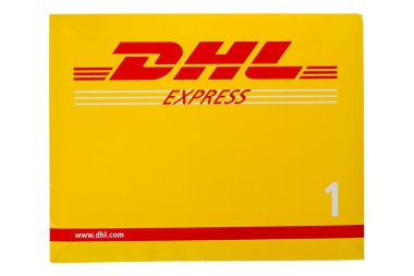 DHL Express package clipart