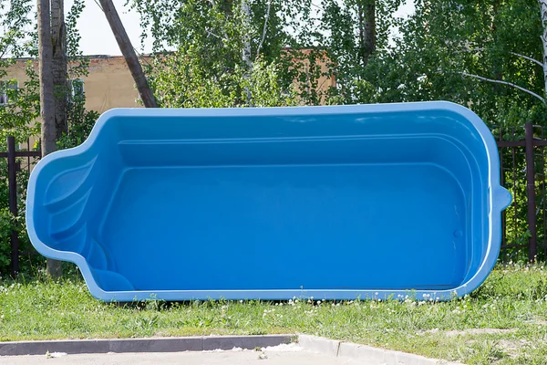 Forma de plastic a piscinei — Fotografie, imagine de stoc