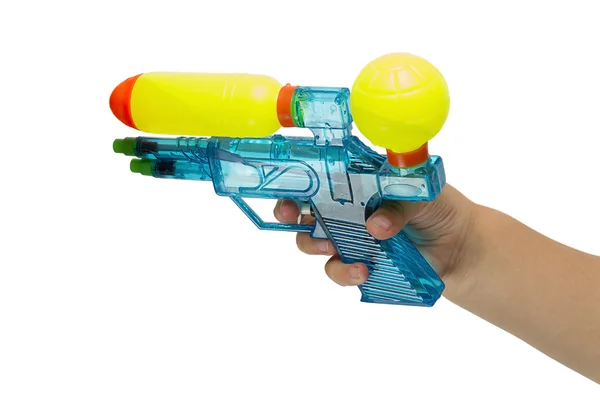 stock image Child with a water pistol