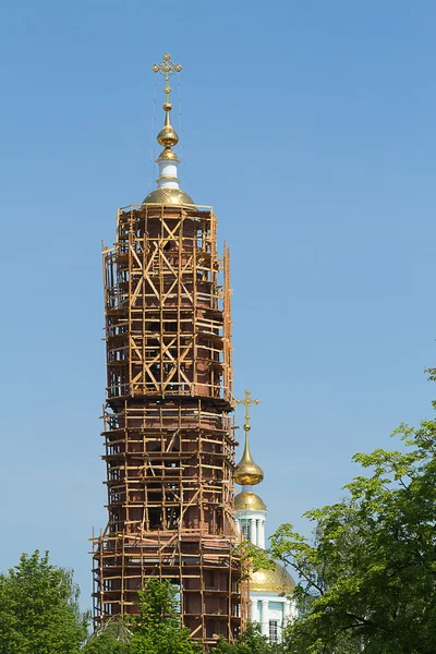 การก่อสร้างหอระฆัง — ภาพถ่ายสต็อก