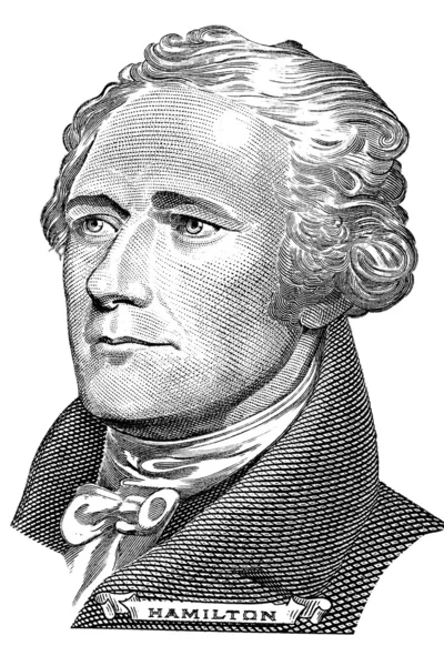 Alexander Hamilton portrait — Stock Photo, Image